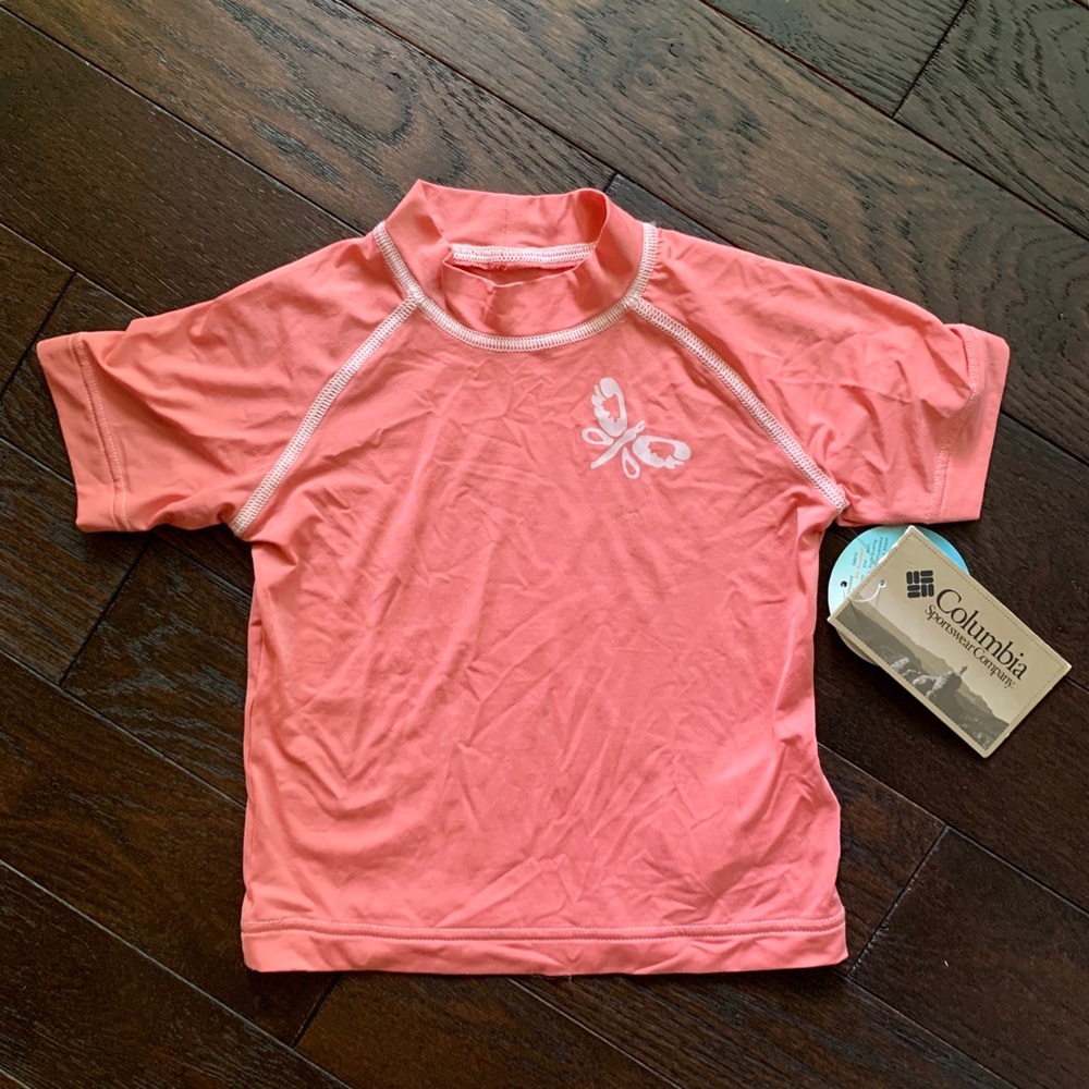 COLUMBIA Swim Shirt 4T, NWT
